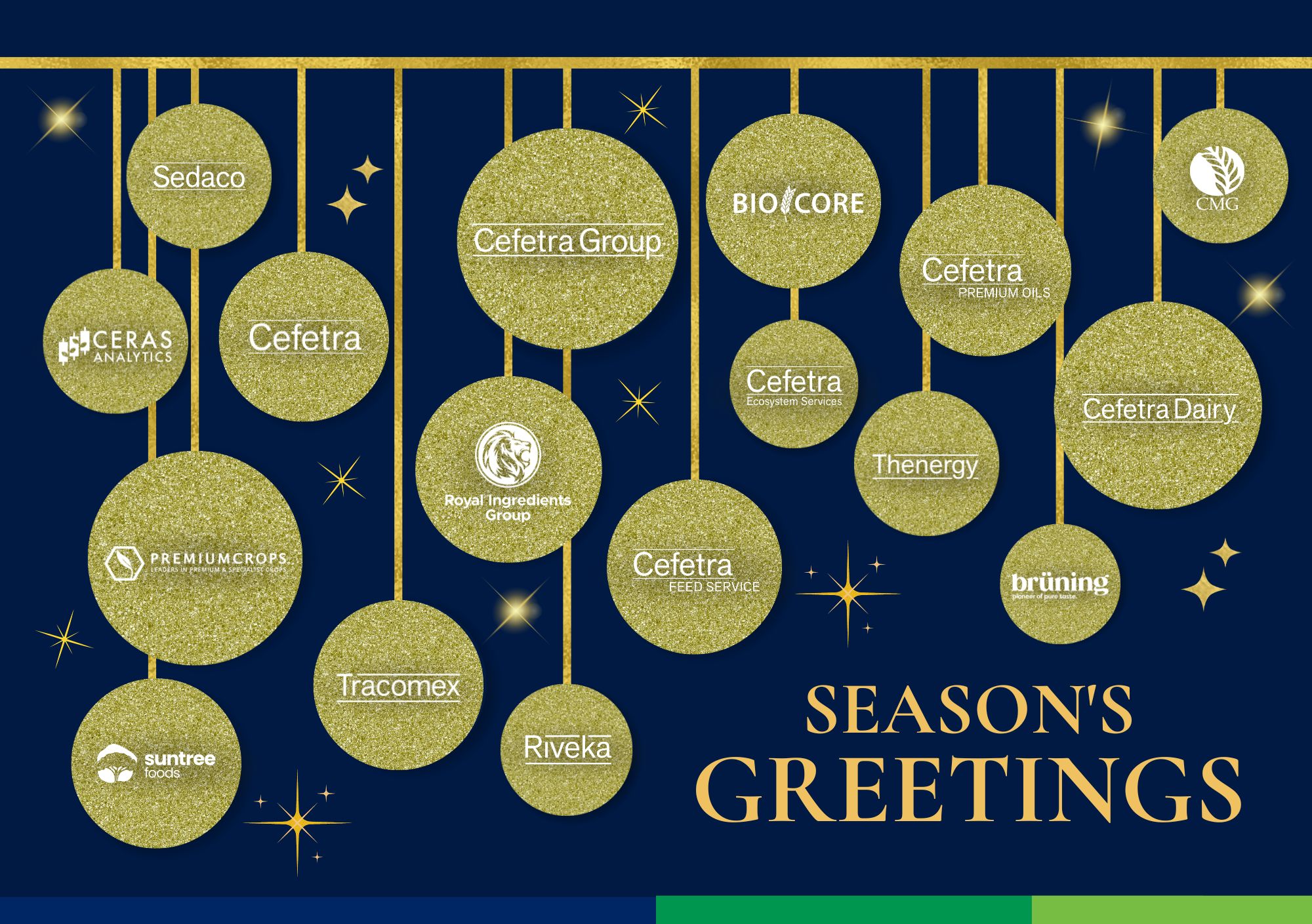 Seasons greetings from Cefetra Group